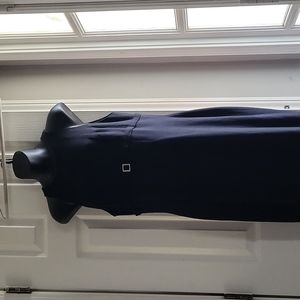 Watters And Watters women's dress black maxi size 8